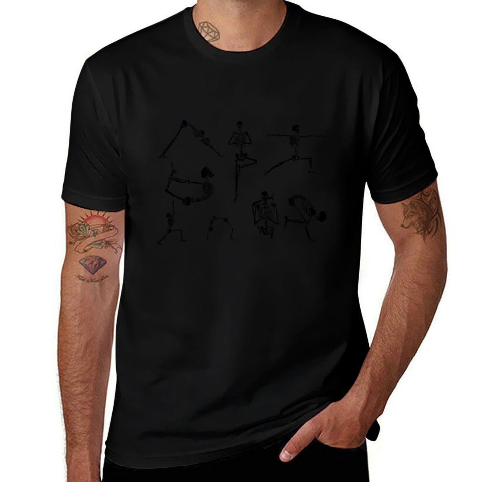 Yoga Fitness Gifts - Camiseta de Manga Curta com Estampa