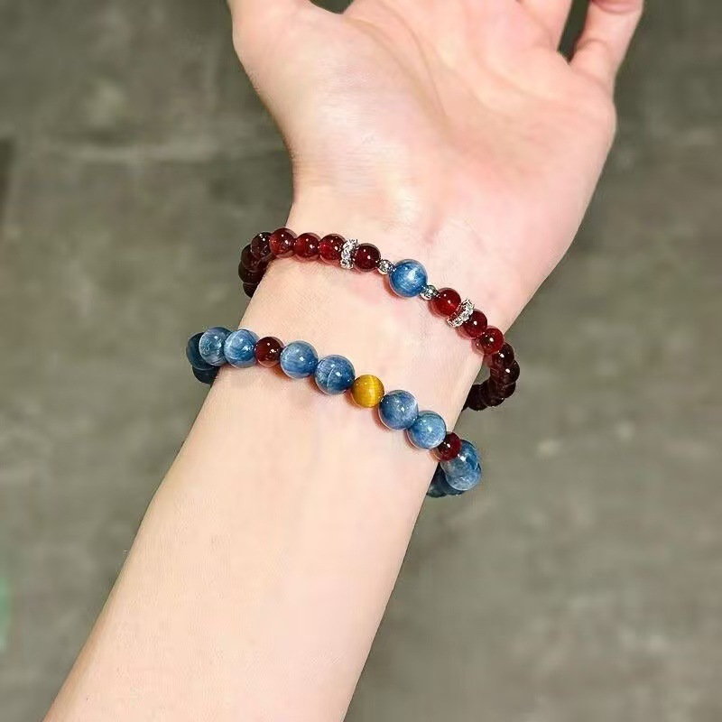 Pulseira de Contas de Granada  - Yoga Fitness Gifts avaliação e preço