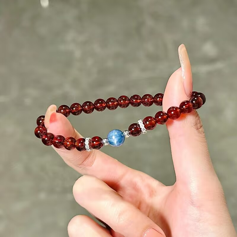 Pulseira de Contas de Granada  - Yoga Fitness Gifts avaliação e preço