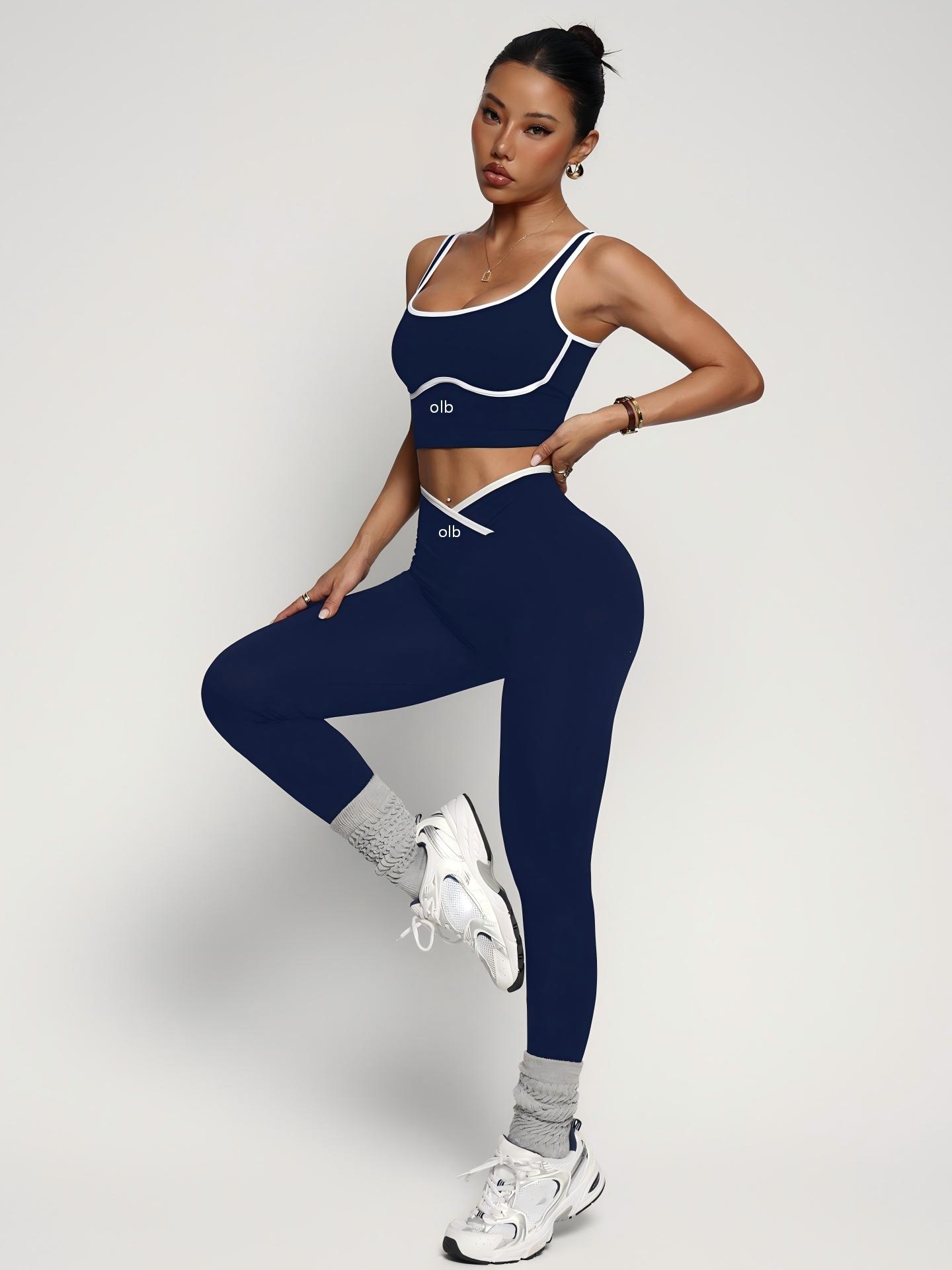 Conjunto de roupa fitness de 2 - Yoga Fitness Kit avaliação e preço