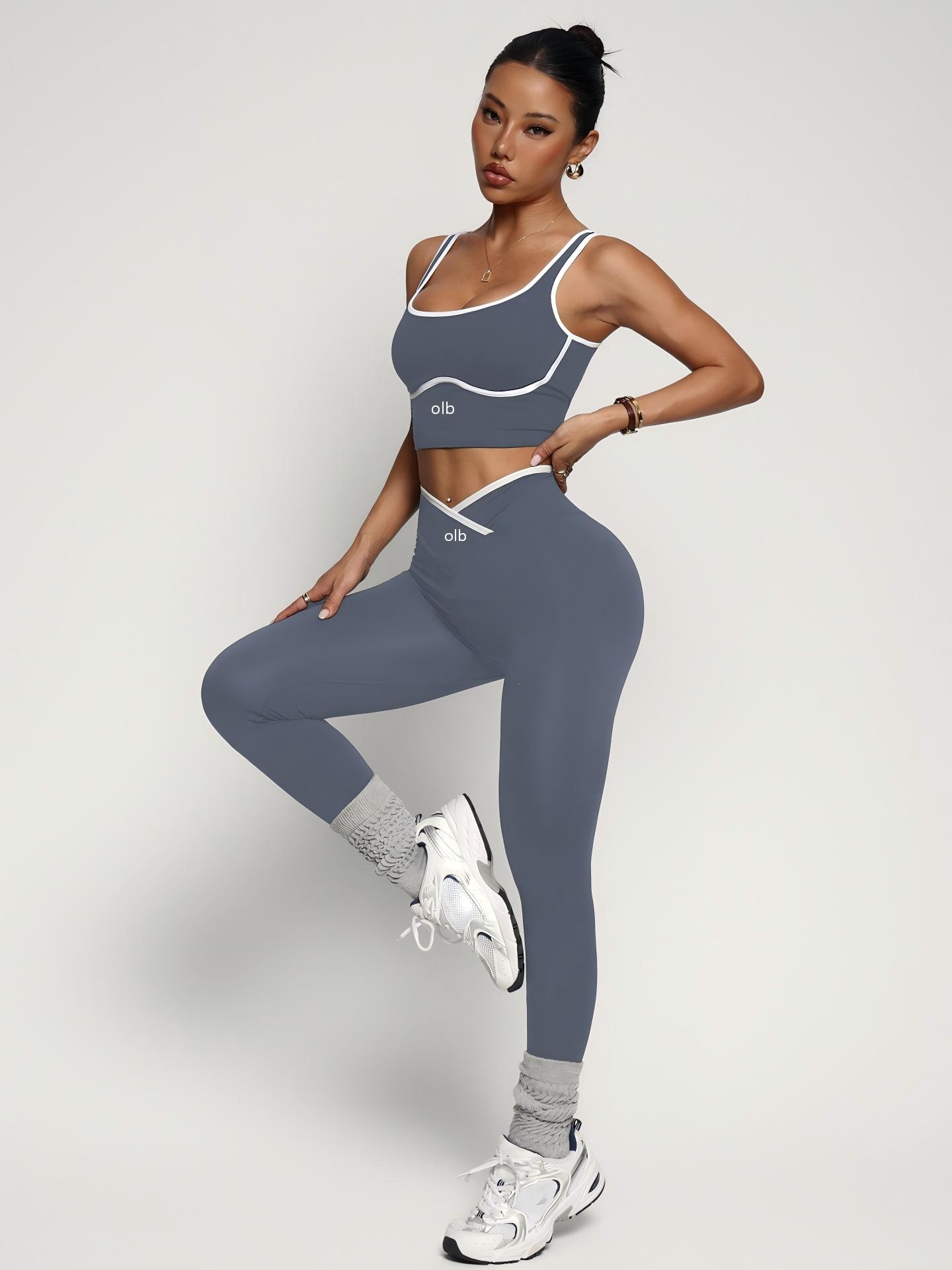 Conjunto de roupa fitness de 2 - Yoga Fitness Kit avaliação e preço