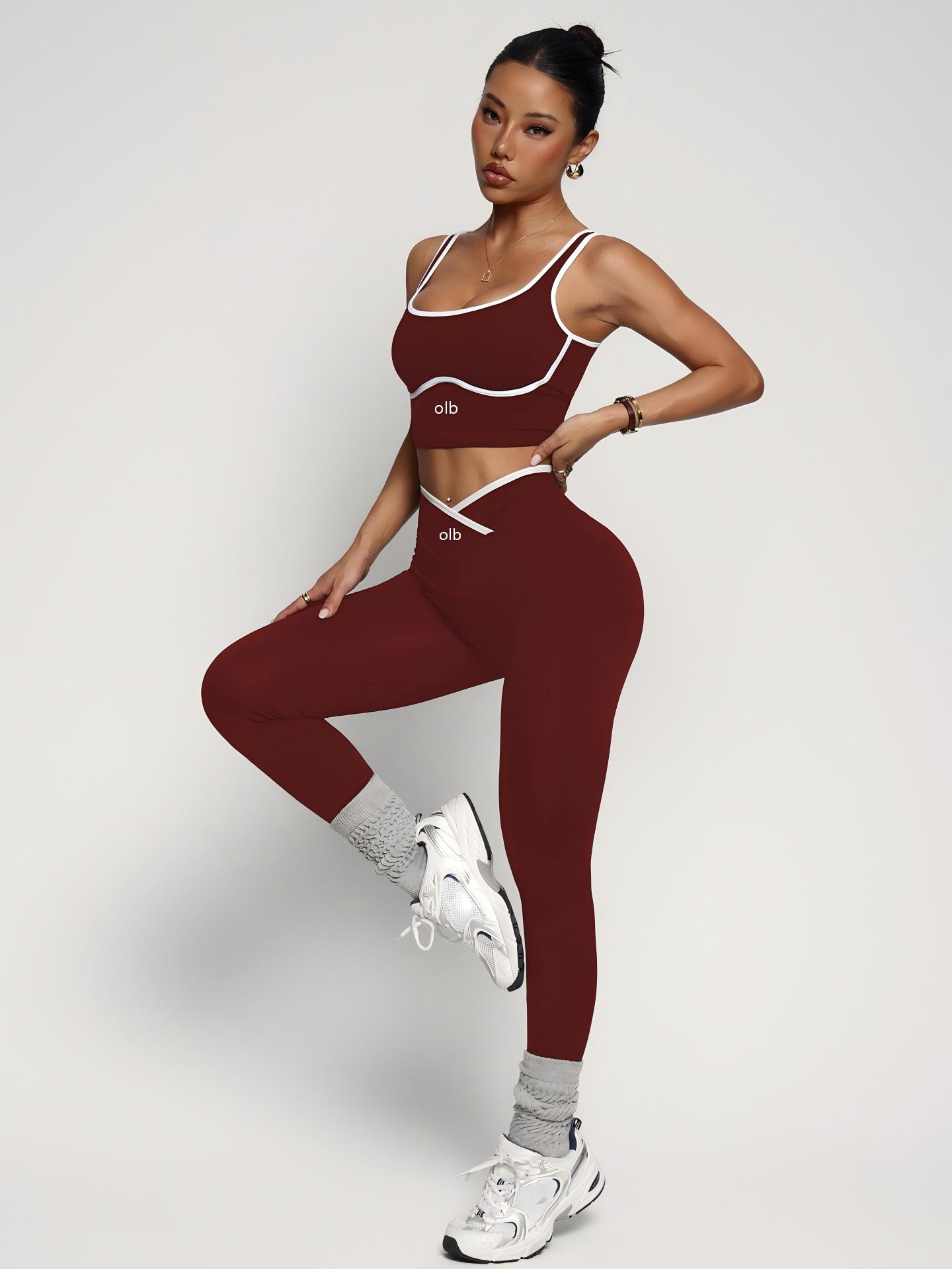 Conjunto de roupa fitness de 2 - Yoga Fitness Kit avaliação e preço