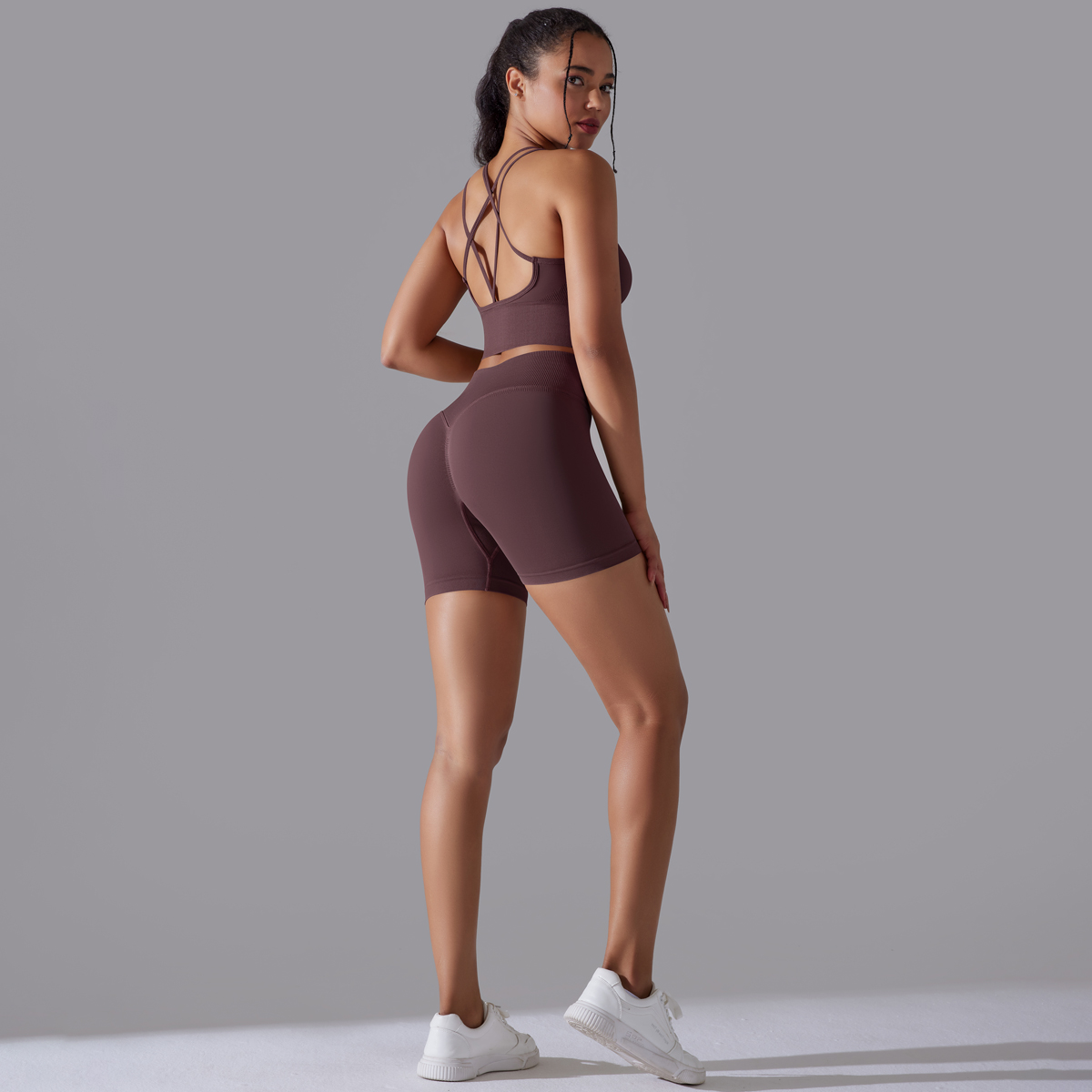 Sexy conjuntos de yoga feminin - Yoga Fitness Kit avaliação e preço