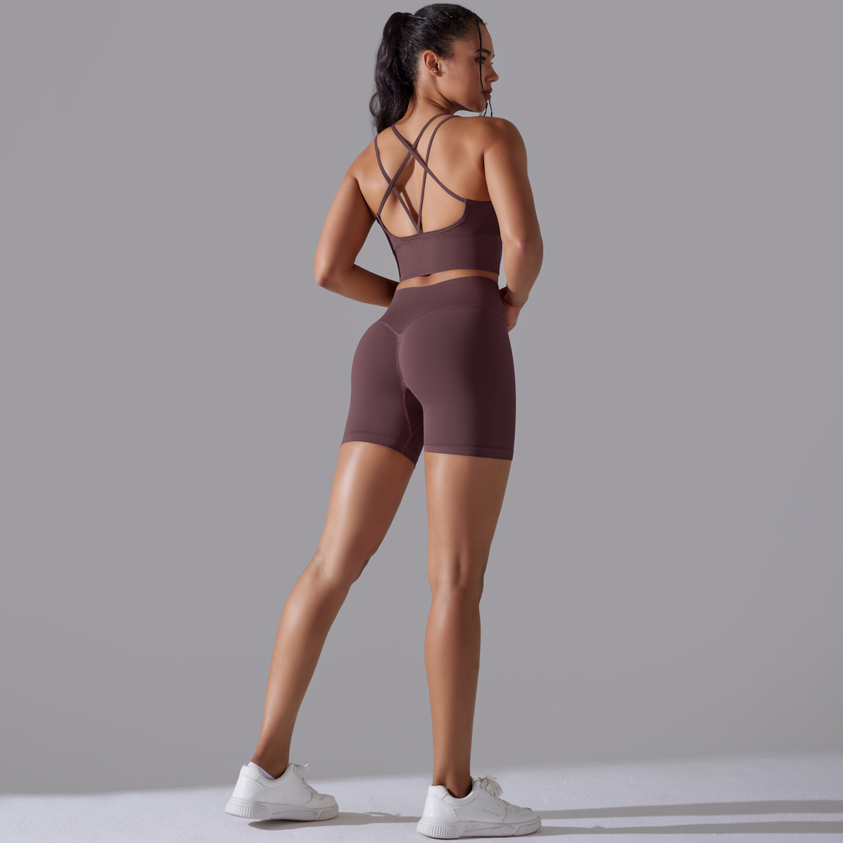 Sexy conjuntos de yoga feminin - Yoga Fitness Kit avaliação e preço