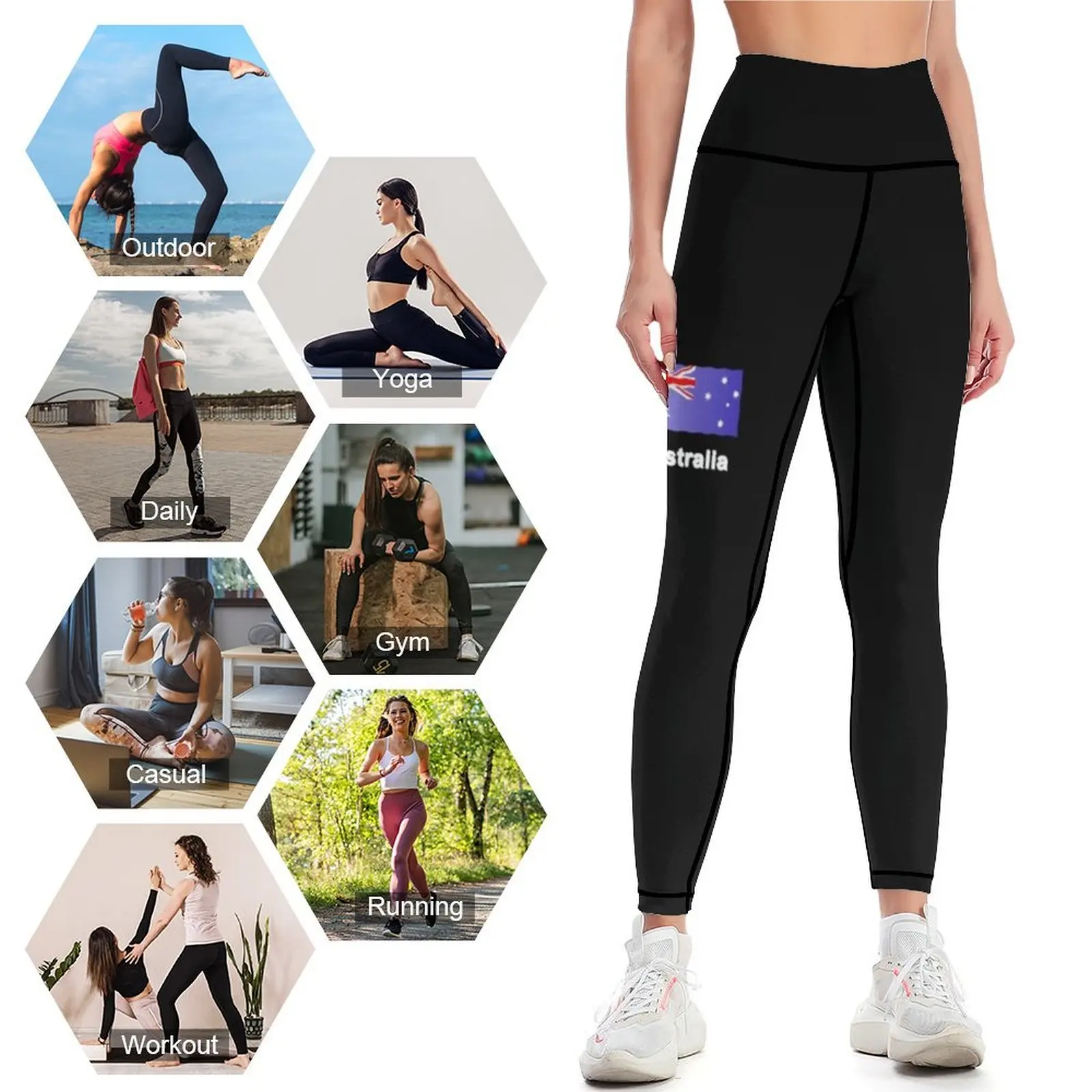 Bandeira da Austrália, present - Yoga Fitness Gifts avaliação e preço